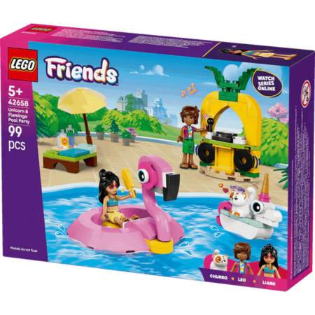 Lego Friends Pool Party Set: Unicorn & Flamingo Fun Toys & Games > Toys > Construction Toys > Interlocking Blocks > LEGO > Friends