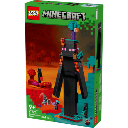 Lego Minecraft Enderman Tower Buildable Playset Toys & Games > Toys > Construction Toys > Interlocking Blocks > LEGO > LEGO Minecraft