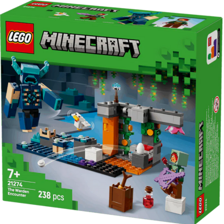 Lego Minecraft Warden Encounter Playset for Epic Adventures Toys & Games > Toys > Construction Toys > Interlocking Blocks > LEGO > LEGO Minecraft