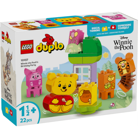 Duplo Winnie the Pooh's Birthday Party Set - Fun Building Adventure for Kids Toys & Games > Toys > Construction Toys > Interlocking Blocks > LEGO > LEGO Duplo