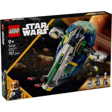 Lego Star Wars Jango Fett's Starship Buildable Playset for Ultimate Galactic Adventures Toys & Games > Toys > Construction Toys > Interlocking Blocks > LEGO > LEGO Star Wars