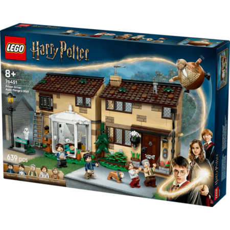Lego Harry Potter Privet Drive Set: Aunt Marge's Visit Adventure Toys & Games > Toys > Construction Toys > Interlocking Blocks > LEGO > LEGO Harry Potter