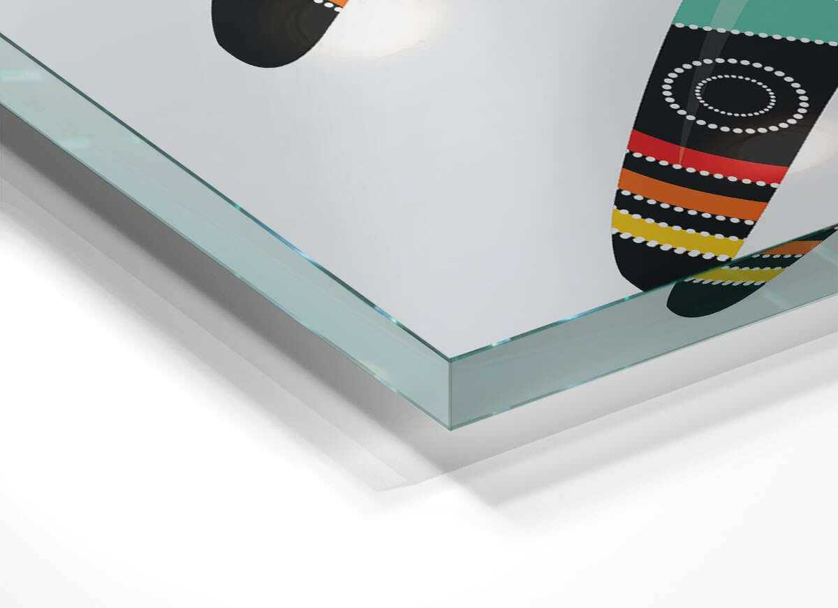 Aboriginal Boomerang – Handcrafted Indigenous Art Piece Home Decor