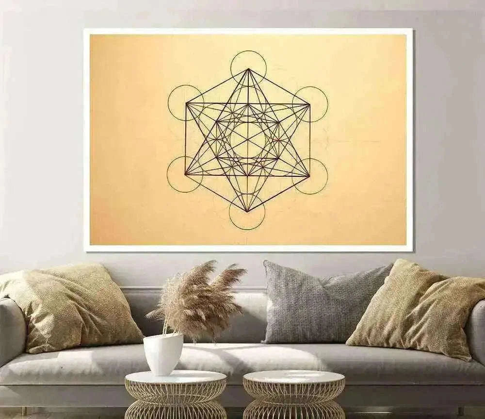 Architects Cube Poster - Innovative Design for Your Space Medium 16 x 24 Inches (A2) Home Decor