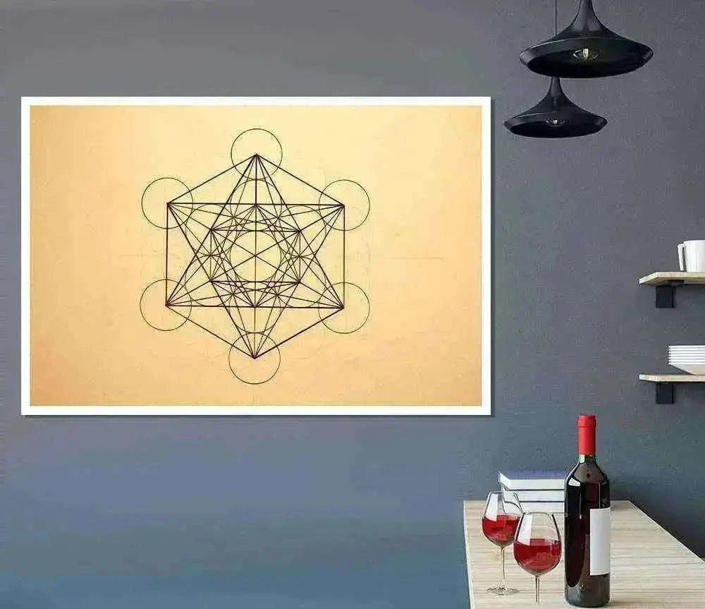 Architects Cube Poster - Innovative Design for Your Space Home Decor