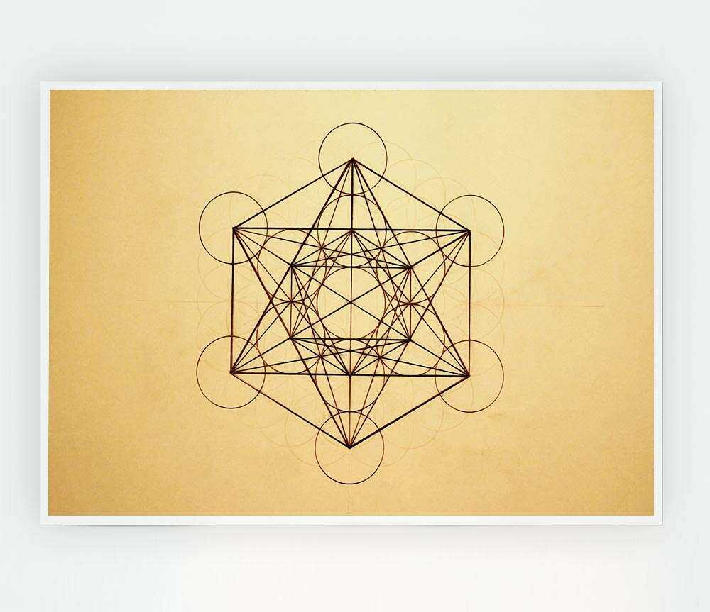 Architects Cube Poster - Innovative Design for Your Space Home Decor