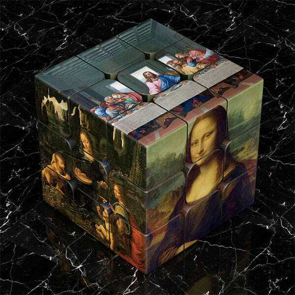 Artist Inspired Rubik's Cube - A Creative Twist on the Classic Puzzle Home & Garden