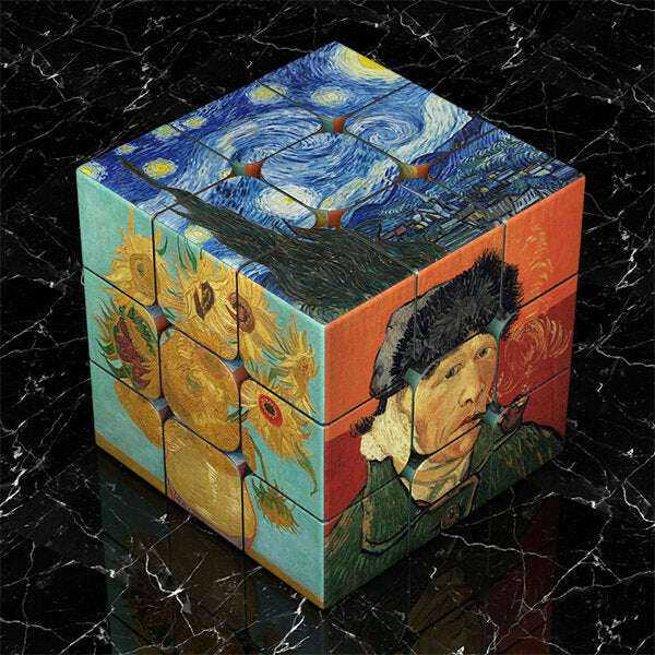 Artist Inspired Rubik's Cube - A Creative Twist on the Classic Puzzle Home & Garden