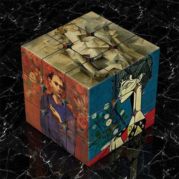 Artist Inspired Rubik's Cube - A Creative Twist on the Classic Puzzle Home & Garden