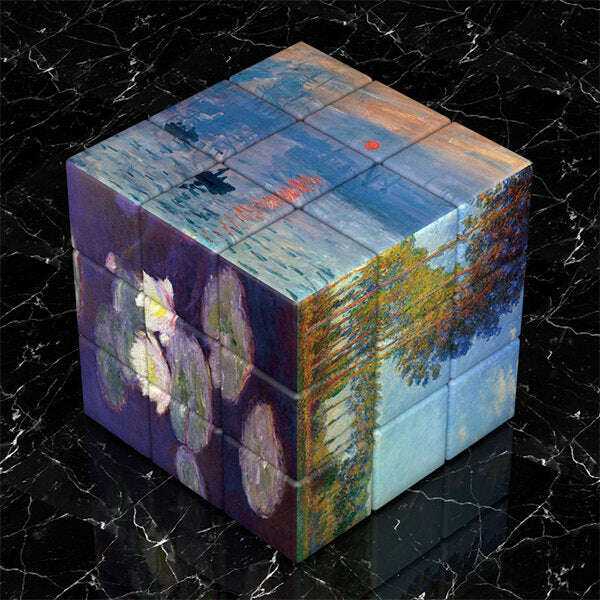 Artist Inspired Rubik's Cube - A Creative Twist on the Classic Puzzle Home & Garden