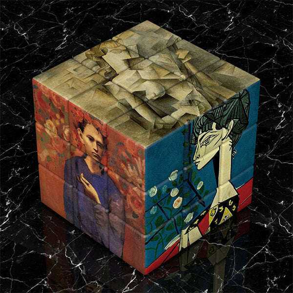 Artist Inspired Rubik's Cube - A Creative Twist on the Classic Puzzle Home & Garden