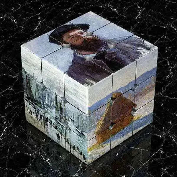 Artist Inspired Rubik's Cube - A Creative Twist on the Classic Puzzle Home & Garden