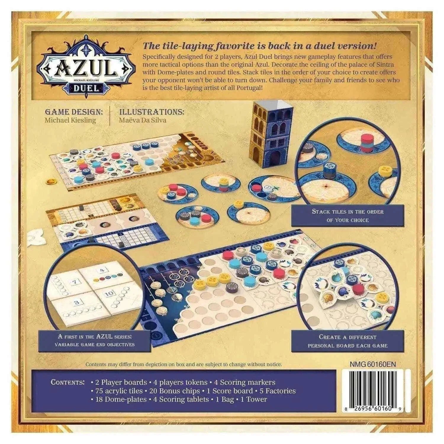 Azul Duel - Engaging Strategy Game Board Games