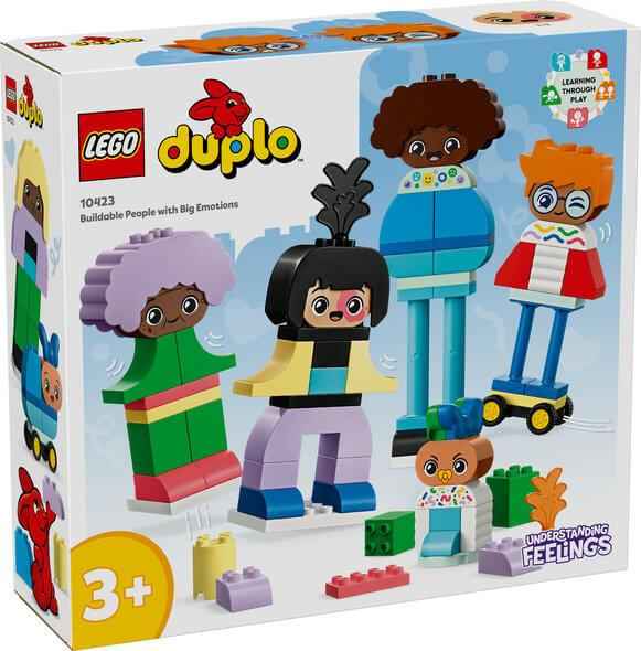 Duplo Town Buildable People with Big Emotions for Creative Play Toys & Games > Toys > Construction Toys > Interlocking Blocks > LEGO > LEGO Duplo