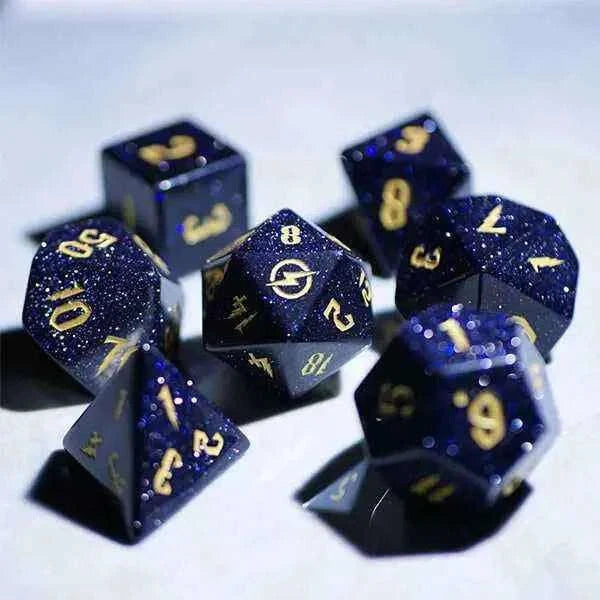 Blue Gaming Dice for Epic Role-Playing Adventures Home & Garden