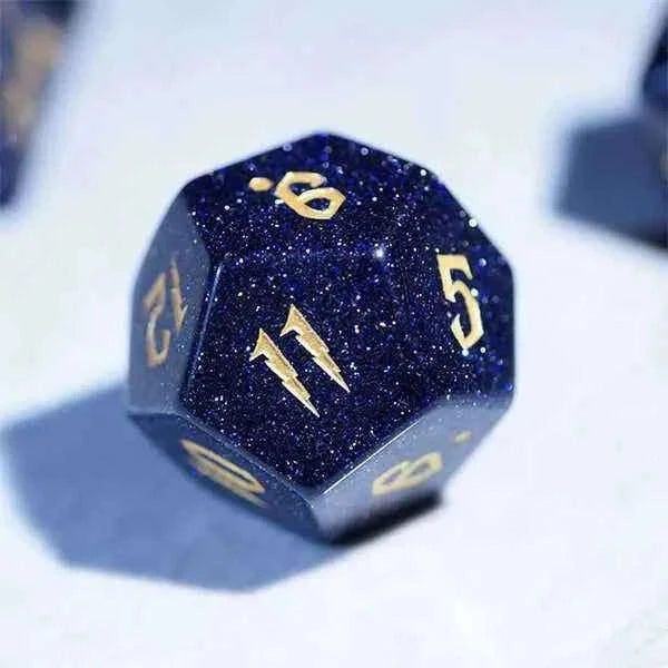 Blue Gaming Dice for Epic Role-Playing Adventures Home & Garden