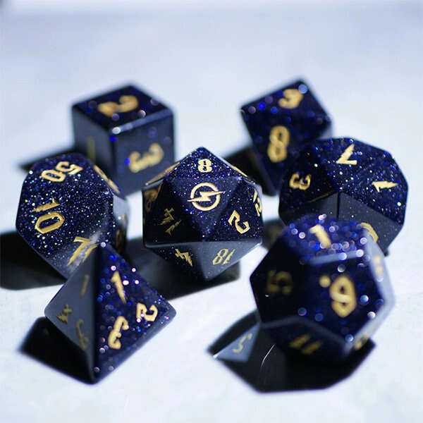 Blue Gaming Dice for Epic Role-Playing Adventures Home & Garden