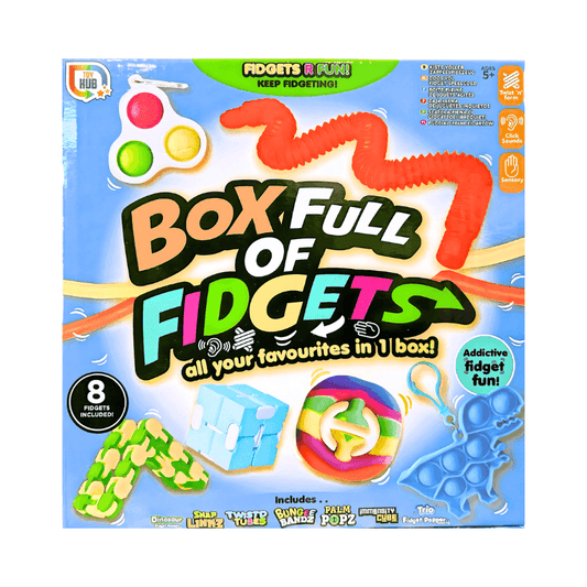 Box Full Of Fidgets for Stress Relief and Mindfulness Activities Fidget Toys