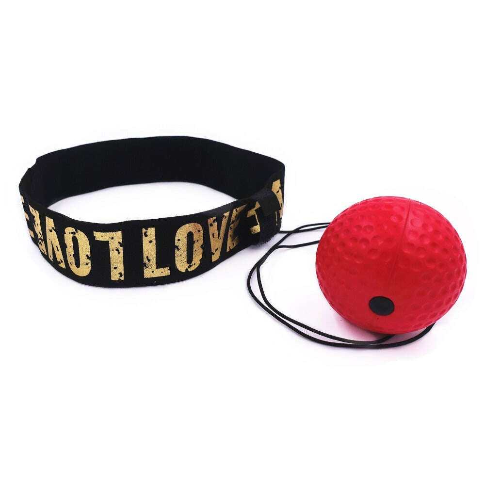 Boxing Reflex Ball Speed Ball with Headband Sports & Outdoors
