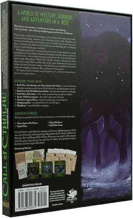 Call of Cthulhu Starter Set for New Players and Enthusiasts