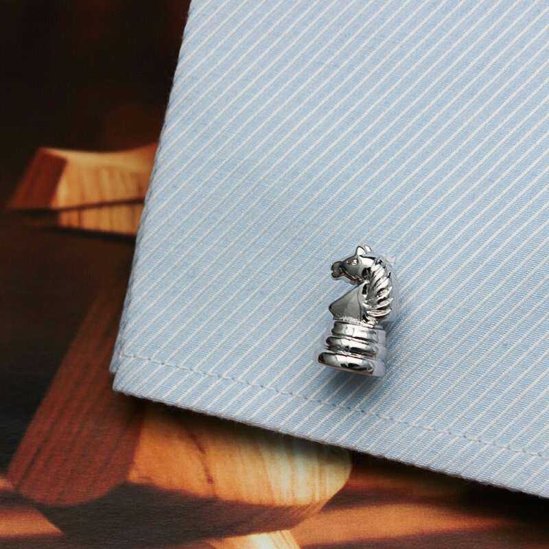 Chess Cufflinks for Stylish Chess Enthusiasts Cufflinks