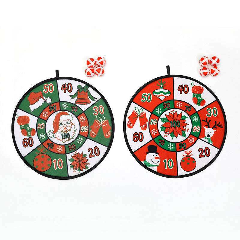 Christmas Ornament Toy Dart Board for Festive Fun 0