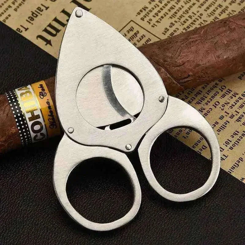 Cigar Scissors Cutter for Precision Trimming and Perfect Cuts Adults