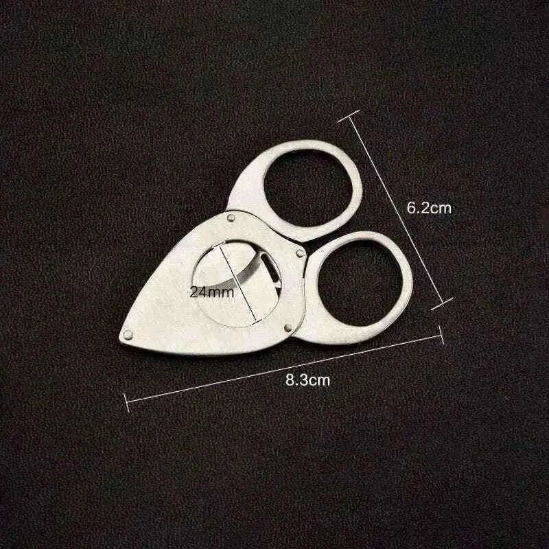 Cigar Scissors Cutter for Precision Trimming and Perfect Cuts Adults