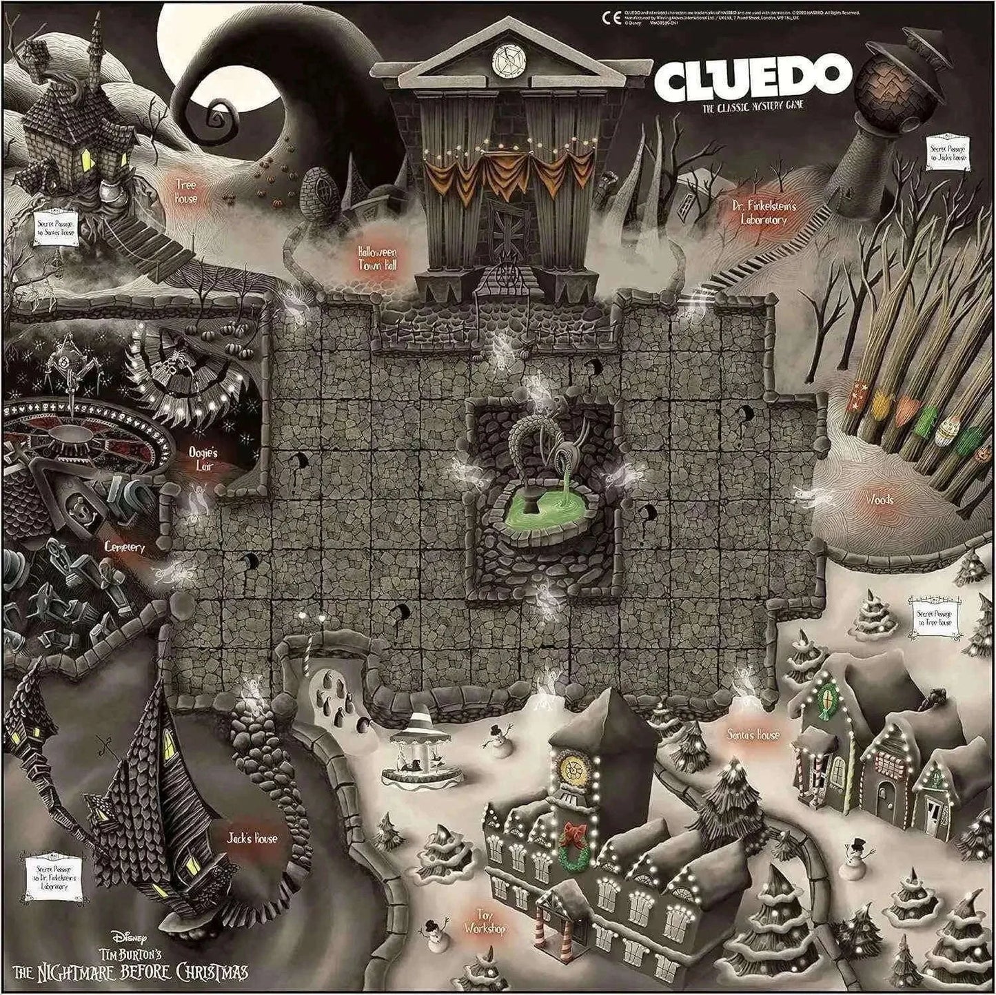 Cluedo - Nightmare Before Christmas
