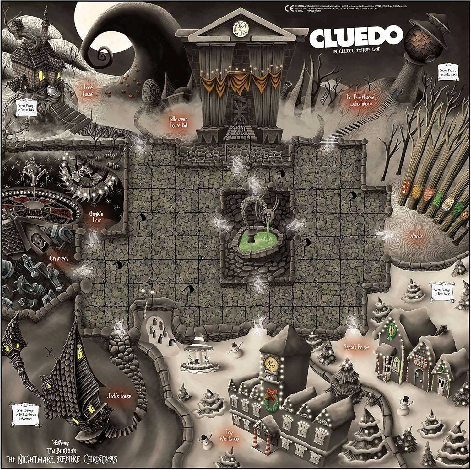 Cluedo - Nightmare Before Christmas