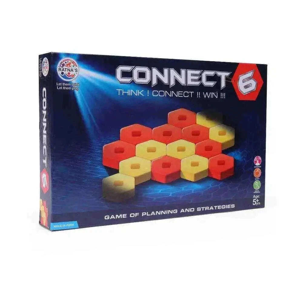 Connect 6 Board Game - Fun Family Game Nights Women's Clothing