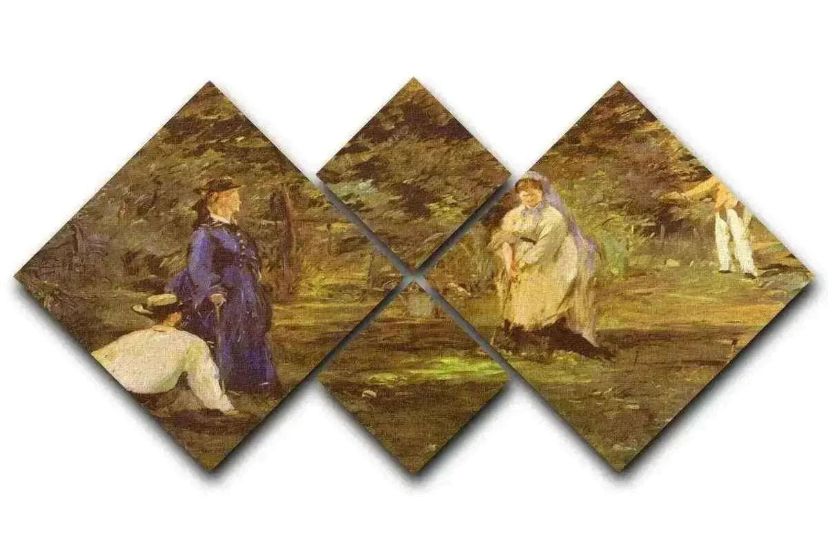 Croquet Party by Manet Home & Garden