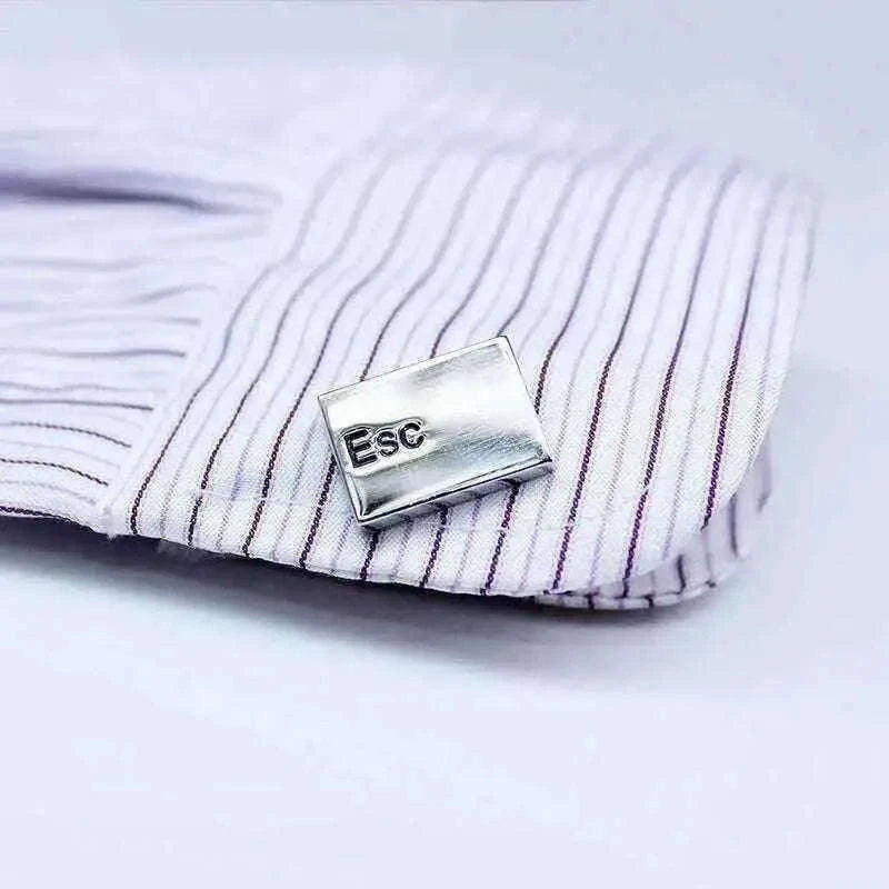 Ctrl Esc Buttons Cufflinks for Tech Enthusiasts and Professionals Cufflinks