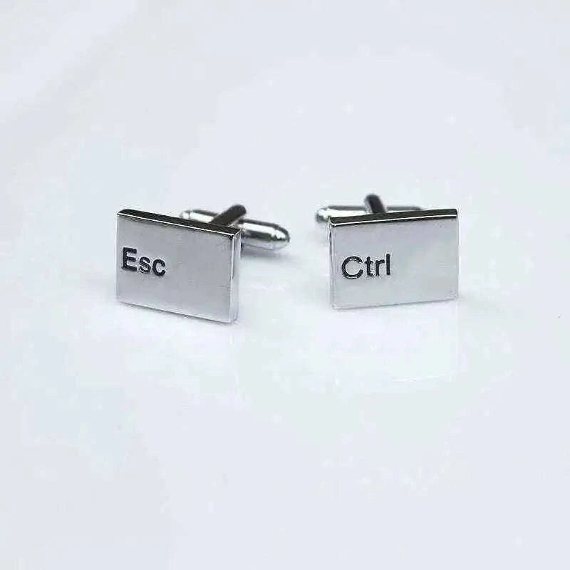 Ctrl Esc Buttons Cufflinks for Tech Enthusiasts and Professionals Cufflinks