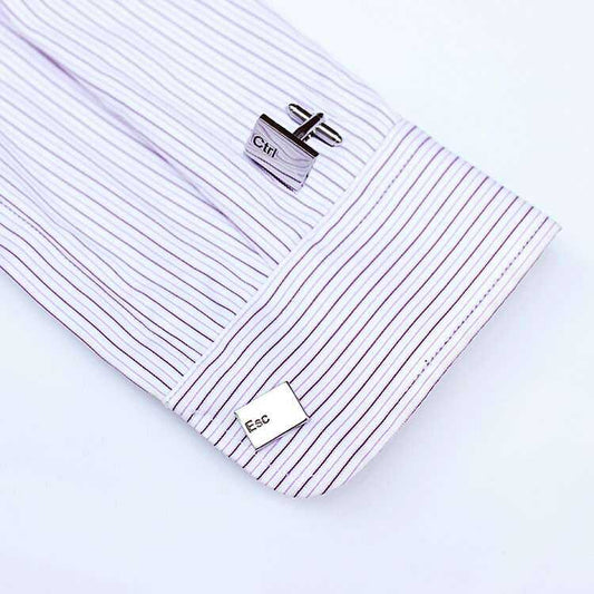 Ctrl Esc Buttons Cufflinks for Tech Enthusiasts and Professionals Cufflinks