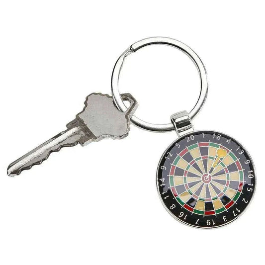 Dart Board Keychain 3" - Perfect Gift for Dart Enthusiasts Home & Garden