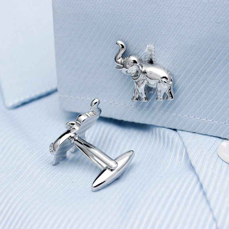 Elephant Cufflinks - Stylish Accessories for Elegant Outfits Cufflinks