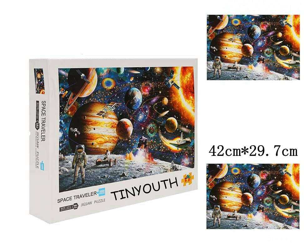 1000 Piece Space Theme Puzzle - Explore the Universe Toys