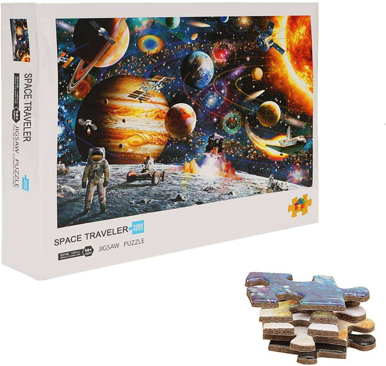 1000 Piece Space Theme Puzzle - Explore the Universe Toys