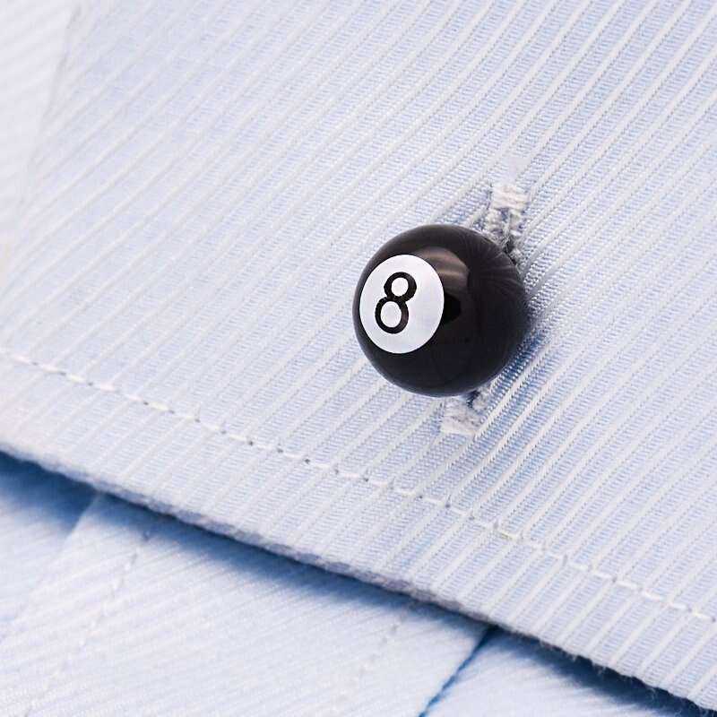 8 Ball Cufflinks – Chic Accessories for Stylish Men Cufflinks
