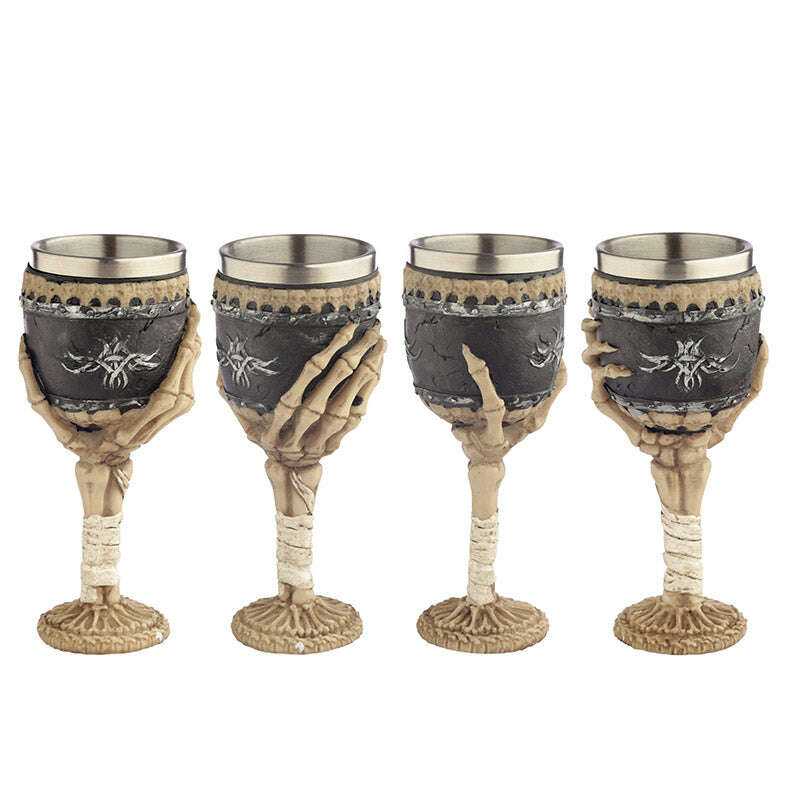 Decorative Gothic Skeleton Arm Goblet Gifts