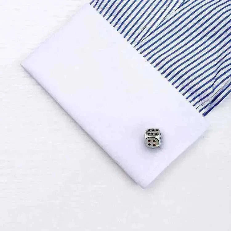 Dice Cufflinks for Gamblers and Dice Enthusiasts - Unique Accessories Cufflinks