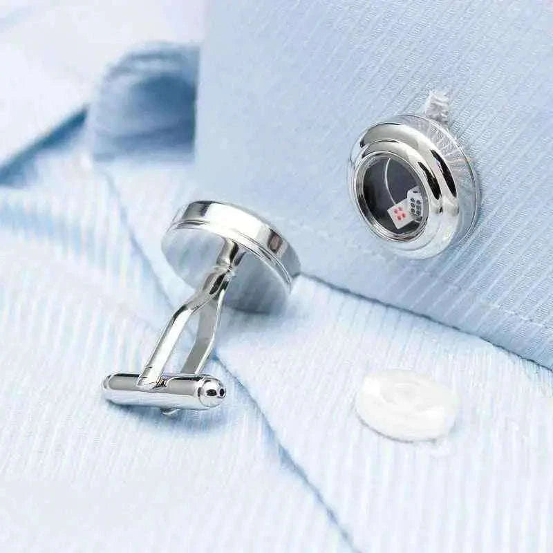 Dice Cup Cufflinks - Unique Accessory for Gamblers Cufflinks