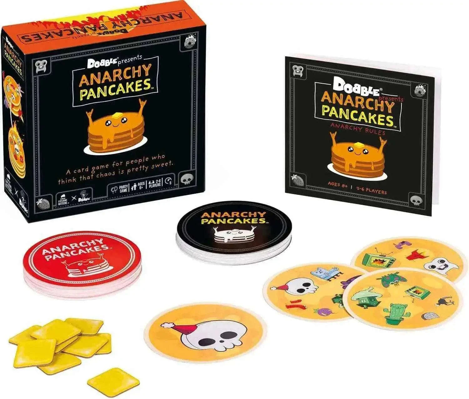 Dobble Anarchy Pancakes Game – Fun Family Card Game for All Ages