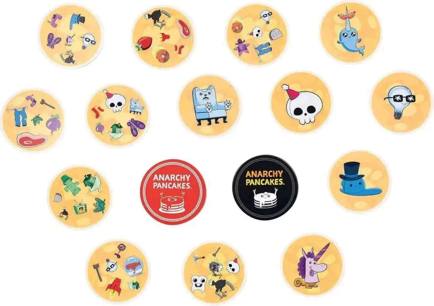 Dobble Anarchy Pancakes Game – Fun Family Card Game for All Ages