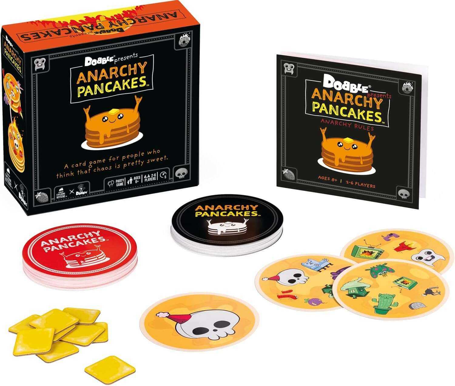 Dobble Anarchy Pancakes Game – Fun Family Card Game for All Ages