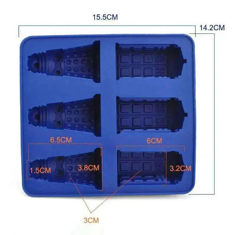 Doctor Who Ice Cube Tray for Whovian Fans Home Decor