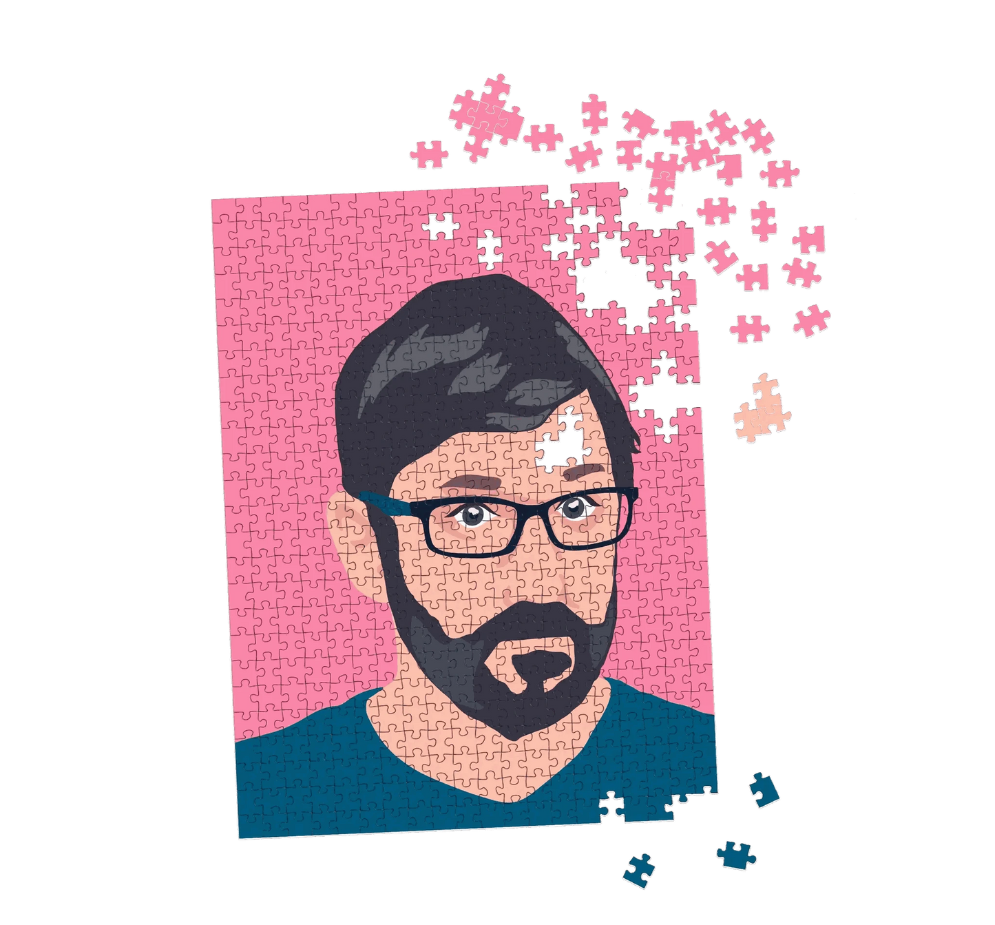 Documentary King Louis Jigsaw Puzzle Novelty