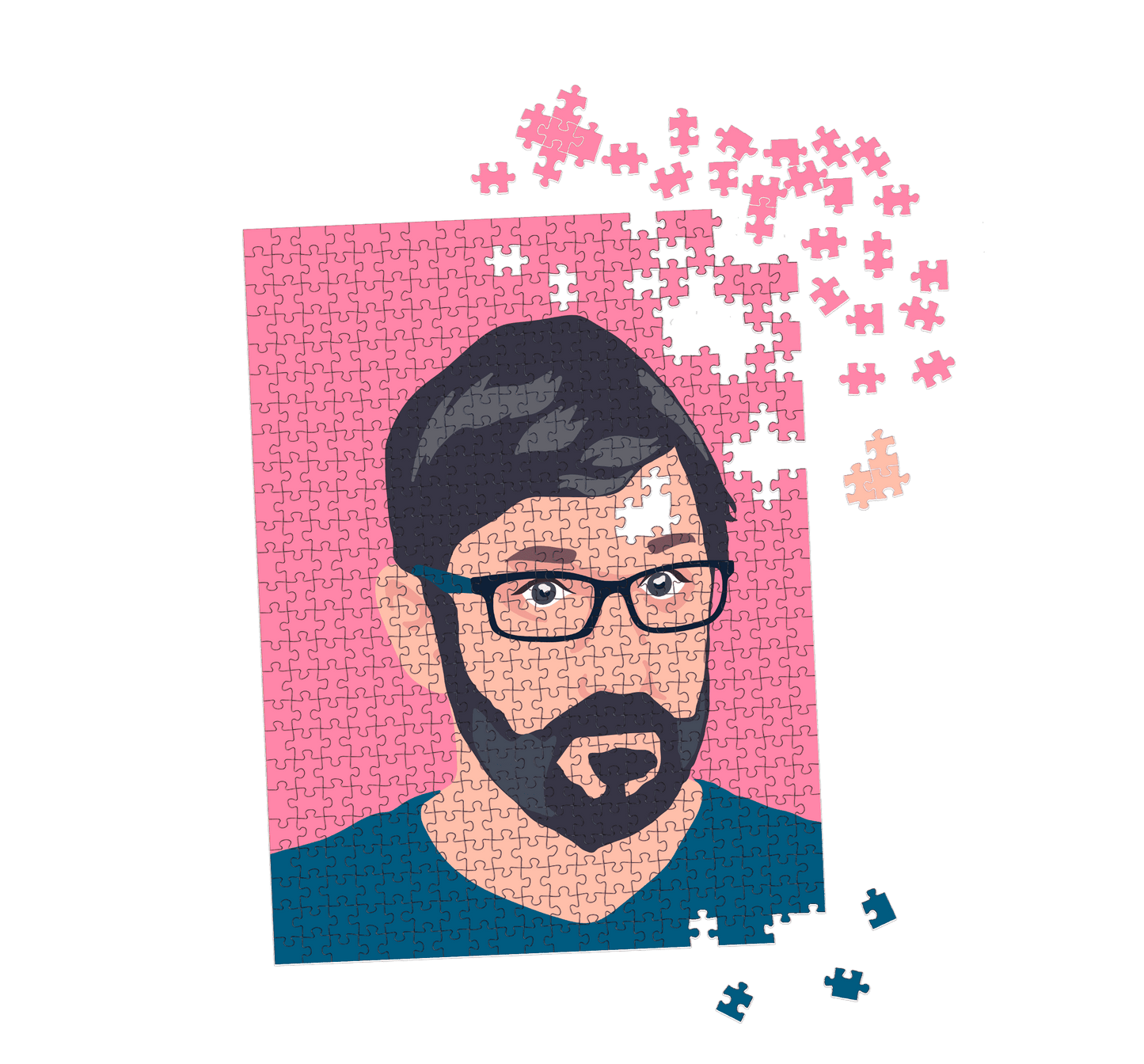 Documentary King Louis Jigsaw Puzzle Novelty