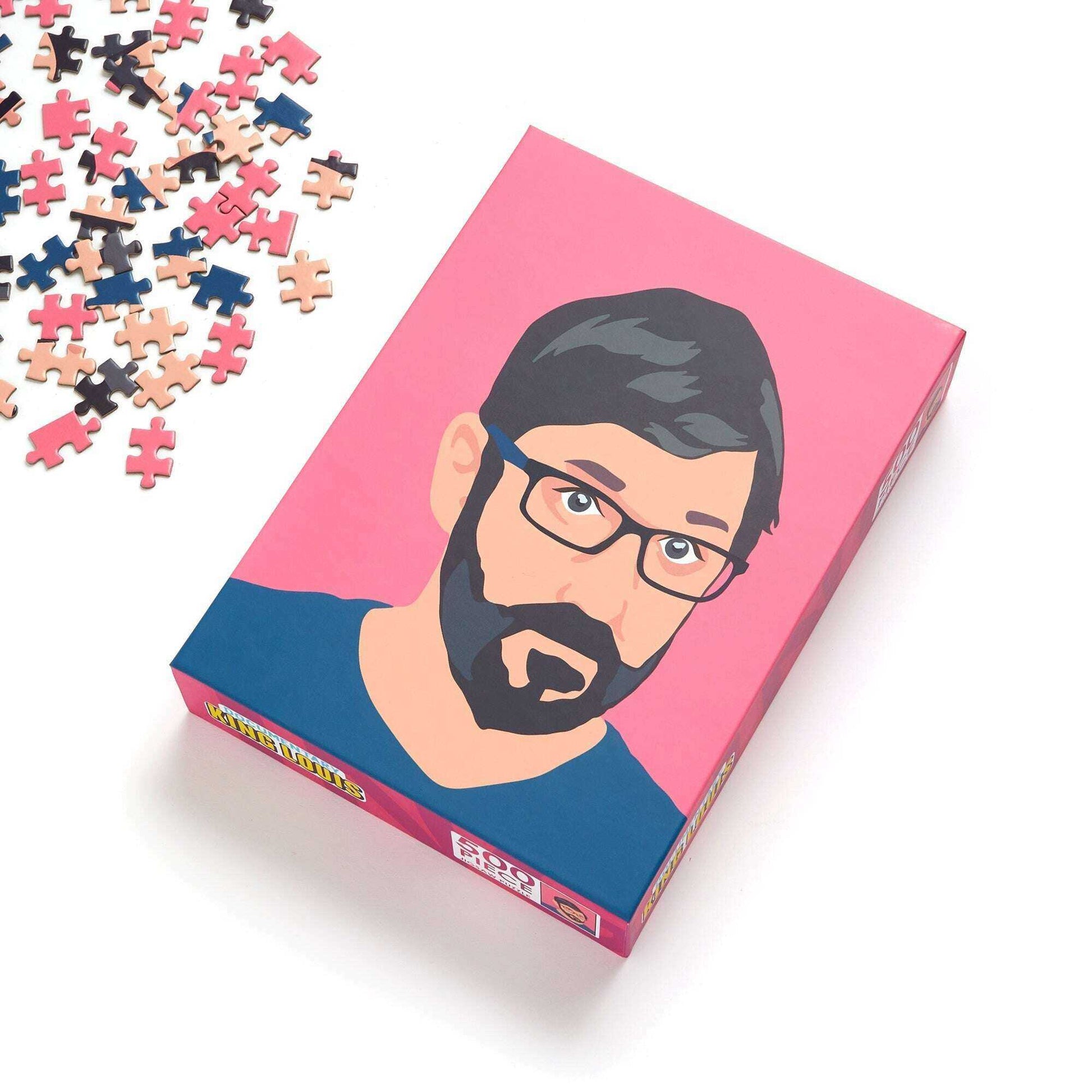 Documentary King Louis Jigsaw Puzzle Novelty